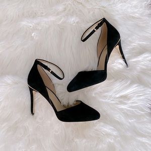 ✨NEW | Michael Kors | Black suede heels